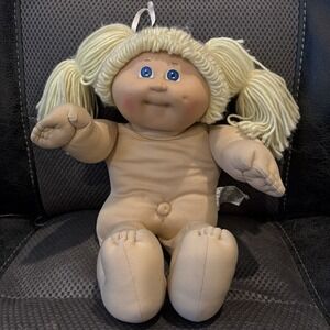Cabbage Patch Kid 1978, 1982 Yellow Pigtails, Blue Eyes Xavier Roberts